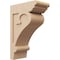Ekena Millwork 9"W x 18"D x 27"H Classic Mayflower Rough Cedar Woodgrain TimberThane Corbel, Primed Tan CORUR09X18X27MAYRCPR - alternate 1
